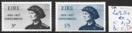 IRLANDE 209-10 ** Côte 1.50 € - Neufs