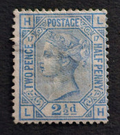 Great Britain Queen Victoria Stamp Plate 17, MH/VF Scott #68 - Unused Stamps