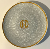 Beautiful Hermes Videpoche / Ashtray Model Mosaique 24 - Porcelaine