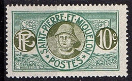 SAINT-PIERRE-ET-MIQUELON N°108 N* - Unused Stamps