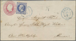 Hannover - Marken Und Briefe: 1850/1864 (ca.), Grundstocksammlung Mit Zahlreiche - Hannover