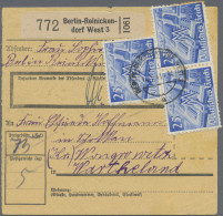 Deutsches Reich - 3. Reich: 1934/1944, Partie Von 14 Briefen Und Karten Mit Port - Briefe U. Dokumente