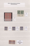 Deutsches Reich - Dienstmarken: 1920/1923, Postfrische Spezialisierte Sammlung D - Dienstzegels
