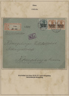 Deutsche Besetzung I. WK: Postgebiet Ober. Ost - Libau: 1918-1919, Kleine Sammlu - Bezetting 1914-18