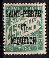 SAINT-PIERRE-ET-MIQUELON TAXE N°15 NSG - Timbres-taxe