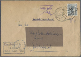 Sowjetische Zone - Bezirkshandstempel - IV - Bez. 20 (Halle): 1948, Halle Und Au - Sonstige & Ohne Zuordnung