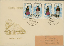 DDR: 1950/1990 (ca.), Umfangreicher Bestand Von Ca. 330 (meist Philatelistischen - Collections