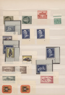 Berlin: 1949/1986, BOGENECKEN, Umfangreicher, Meist Postfrischer Sammlungsposten - Oblitérés