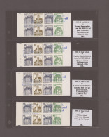 Bundesrepublik - Markenheftchen: 1977/1982: BURGEN Und SCHLÖSSER, Umfassende Und - Sonstige & Ohne Zuordnung