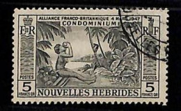 ZA0066b - New Hebrides -  STAMP - Yvert # 185 - Very Fine USED - Gebraucht