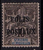 SAINT-PIERRE-ET-MIQUELON COLIS POSTAL N°1 N* - Unused Stamps