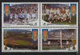 Soccer World Cup 1930 1950 Football Field Trophy URUGUAY Sc#1871 MNH Stamps Cv$11 - 1930 – Uruguay