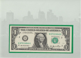 United States Of America - One Green Dollar $ - In Folder - United States Notes (1928-1953)