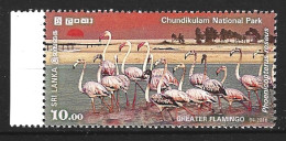SRI LANKA. N°2016 De 2016. Flamants. - Flamingos