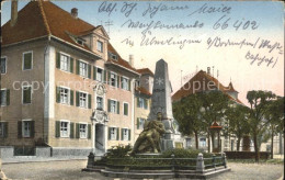 41839298 Radolfzell Bodensee Marktplatz Mit Kriegerdenkmal Radolfzell Bodensee - Radolfzell