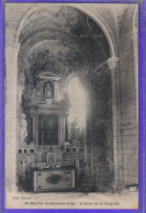 Carte Postale 76. Saint-Martin-de-Boscherville  Intérieur De La Chapelle  L'Autel  Très Beau Plan - Saint-Martin-de-Boscherville