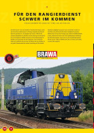 Catalogue BRAWA 2009 Informationsblatt Diesellok Gravita VOITH Spur HO & N - German