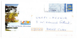 Entier Postal PAP Local Personnalisé Gironde Lanton Au Coeur Du Bassin D'Arcachon Bateaux Aux Port - Prêts-à-poster:Overprinting/Blue Logo