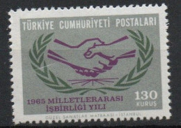 Turquie Emissions Communes 1965 XXX - Ungebraucht