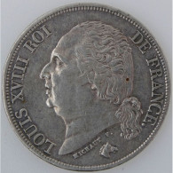 Louis XVIII, 2 Francs 1823 A, KM# 710.1, TTB - 2 Francs