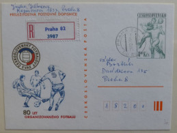 SLOVAQUIE CESKOSLOVENSKO SLOVENSKO  FDC 1958 FOOTBALL FUSSBALL SOCCER CALCIO FOOT FUTBOL VOETBAL FUTEBOL 1989 - 1958 – Svezia