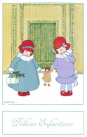 A. BERTIGLIA * CPA Illustrateur Italia Bertiglia * Délices Enfantines * Enfants Poupée Doll Jeu Jouet - Bertiglia, A.
