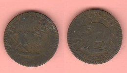 LONDON Gilbert Pidcock Exhibition Farthing Tokens Jetons Gettoni - Other & Unclassified