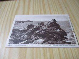 CPA Plouguerneau (29).La Côte Sauvage à La Grève St-Michel. - Plouguerneau