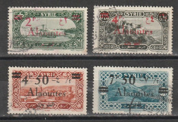 Alaouites N° 42, 43, 44, 45 - Used Stamps