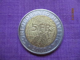 5 Francs Commémorative 2000 - Conmemorativos