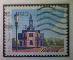United States, Scott #5758, Used(o), 2023, Railway Stations: Point Of  The Rocks Station, Forever (63¢), Multicolored - Gebraucht