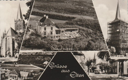 4240 EMMERICH - ELTEN, Kurhotel, Kirche, Brunnen, Klosterstrasse..1960 - Emmerich