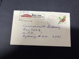 1-2-2024 (3 X 4) Australia FDC - 1984 - NT - Ayers Rck (now Called Uluru) (specail Postmark) - Lettres & Documents