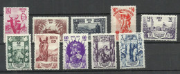 RUSSLAND RUSSIA 1939 Michel 699 - 708 * - Ungebraucht