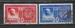 244/45  Congrès Postal Européen à Vienne - Série Complète - Oblit. - LOOK!!!! - Oblitérés