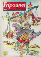 BD FRIPOUNET ET MARISETTE 1963 -  LES CHEVALIERS BRETVINS, PAQUEBOT LE FRANCE, ROELANTS, LE DROMADAIRE, PAYS DES TULIPES - Fripounet