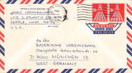 USA - AIRMAIL 1971 SEATTLE - MÜNCHEN/DE / 5001 - Lettres & Documents