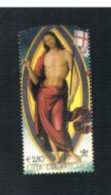 VATICANO - UN 1392 - 2005  IL PERUGINO (PIETRO VANNUCCI) DEL PAPA :LA PALA DELLA RESURREZIONE, BY BF     - MINT ** - Nuevos