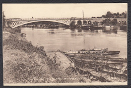 Stourport On Severn River And Bridge 1953 - Stourport-on-Severn