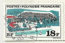 Polynésie - 1970 Grands édifices - N° 75 Obl. - Gebruikt