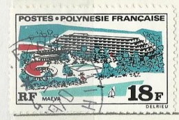 Polynésie - 1970 Grands édifices - N° 75 Obl. - Gebraucht