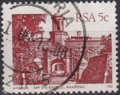 1983 RSA Südafrika ° Mi:ZA 605II, Sn:ZA 594, Yt:ZA 558, The Castle, Cape Town - Oblitérés