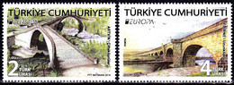 Europa Cept - 2018 - Turkey, Türkei - (Bridges) ** MNH - Ongebruikt