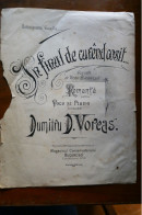 IN FINUL DE CUREND COSIT... DUMITRU D. VOREAS VICTOR BILCIURESCU Partitura Muzicala Veche Romania - Vocales