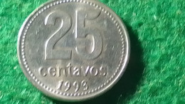 ARJANTİN--1993-      25 CENTOVOS - Argentinië