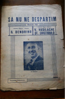 SA NU NE DESPARTIM G. DENDRINO V. VASILACHE ST. CRISTODULO Partitura Muzicala Veche Romania - Vocals