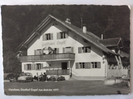 Vandans, Gasthof Engel, Alte Autos, Bludenz, 1959 - Bludenz