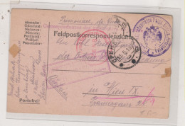 RUSSIA, 1915 POW Postal Stationery To  Austria - Briefe U. Dokumente