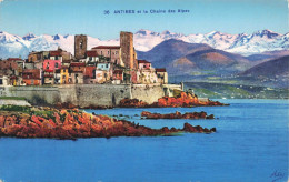 FRANCE - 06 - Antibes Et La Chaine Des Alpes - Carte Postale Ancienne - Other & Unclassified