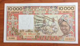 IVORY COAST/ WAS 10000 Francs AUNC/ UNC- High Grade Note - Ivoorkust